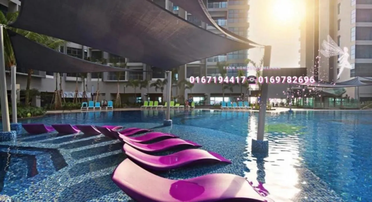 아파트 Atlantis Residence@Fann Homestay 말라카 말레이시아