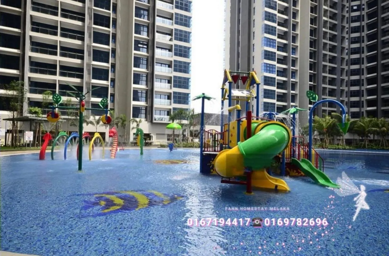 Atlantis Residence@Fann Homestay 말라카 아파트